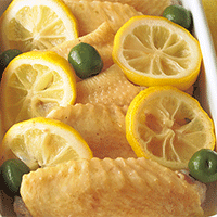 鶏手羽のレモン煮