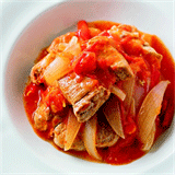豚ヒレ肉のトマト煮
